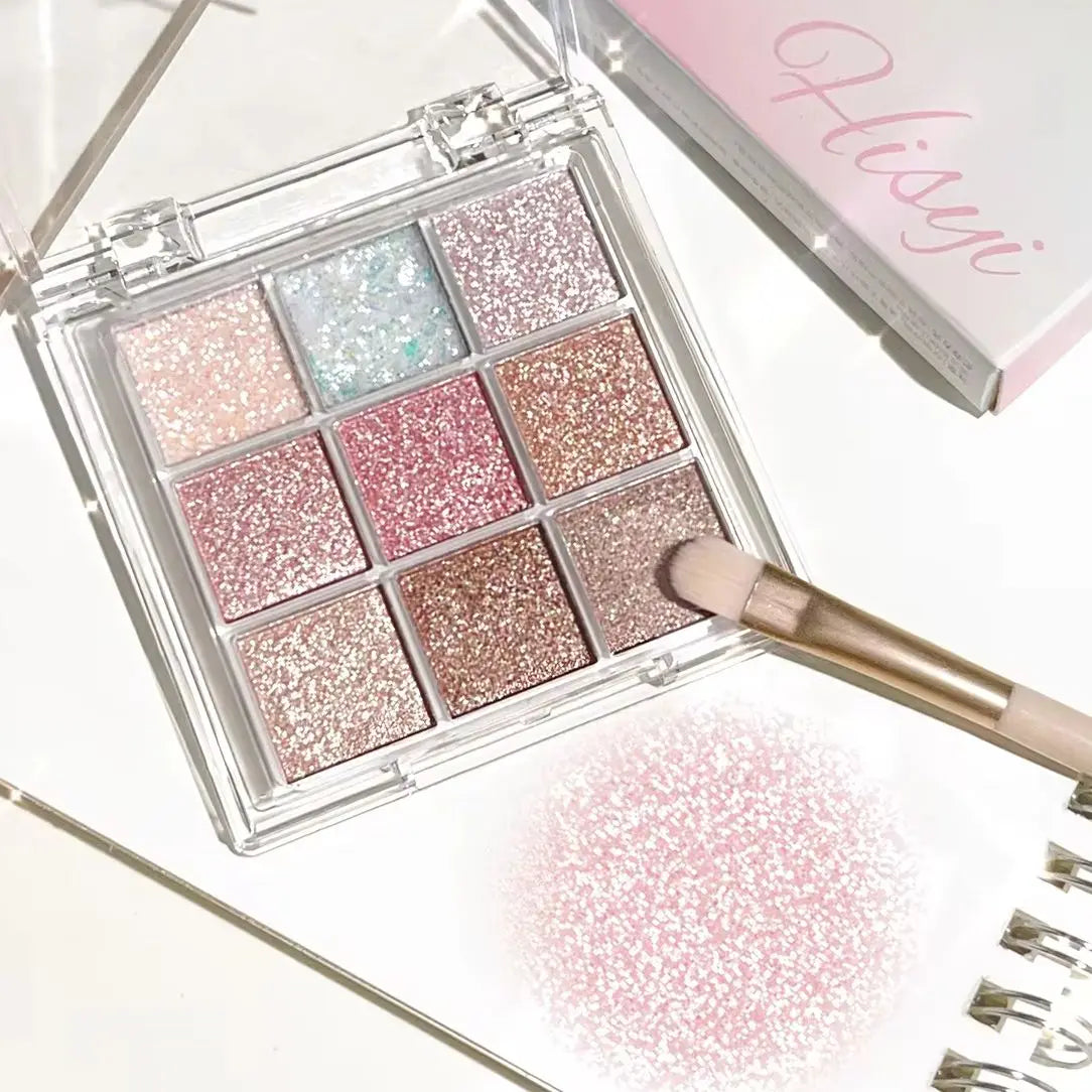 Glitzer-Pearlescent Lidschatten
