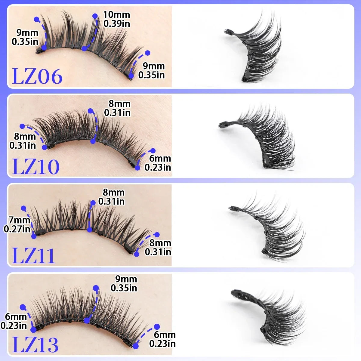 Alysano - Glamouröse Magnetisches Wimpernset