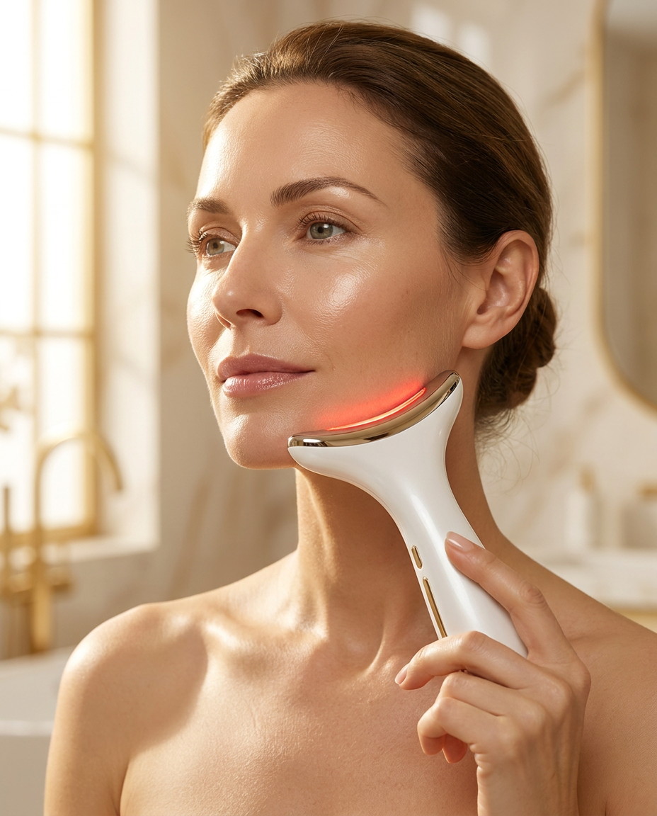SkinLift Pro Anwendung an der Kinnlinie – Hero