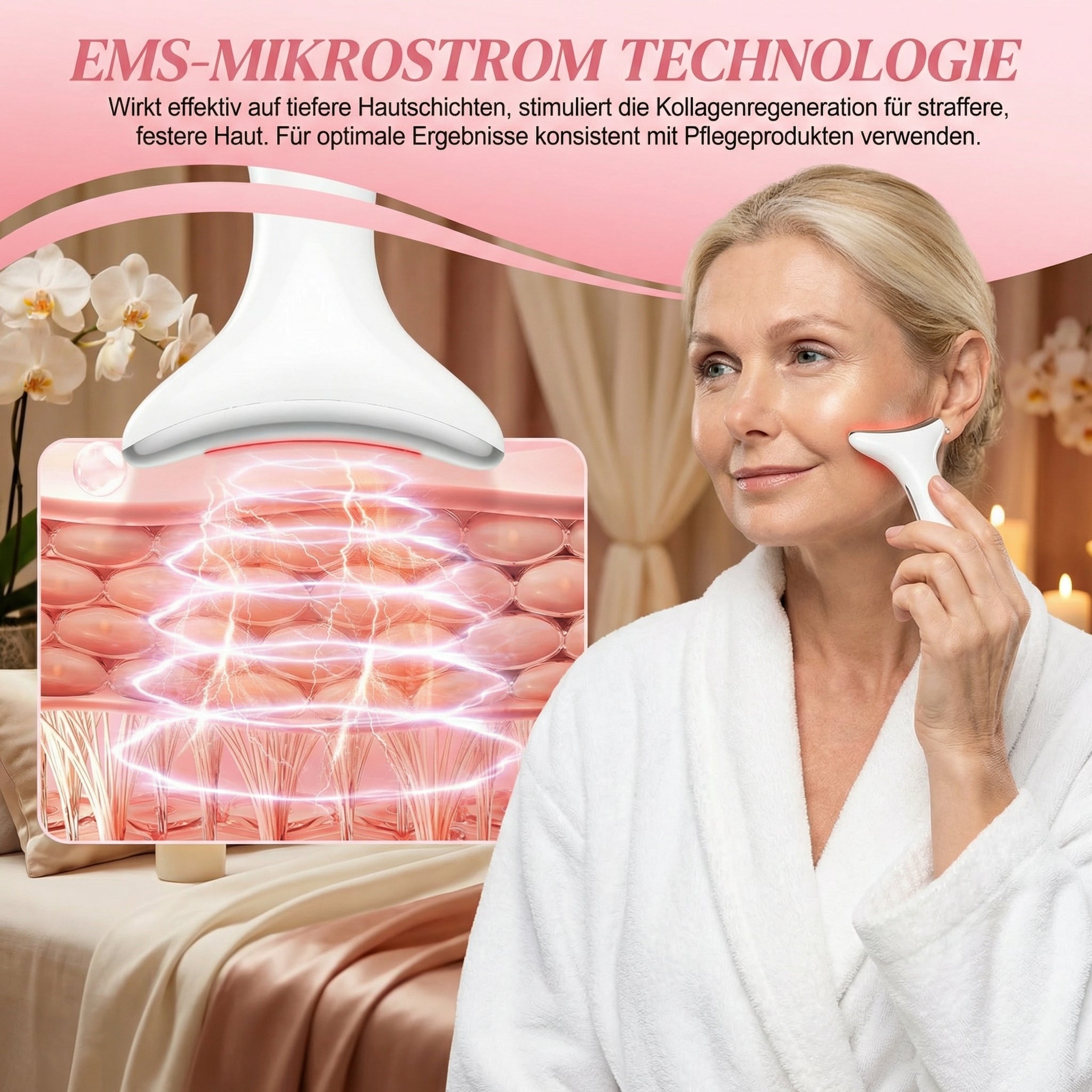 SkinLift Pro – Anti-Aging Ergebnis